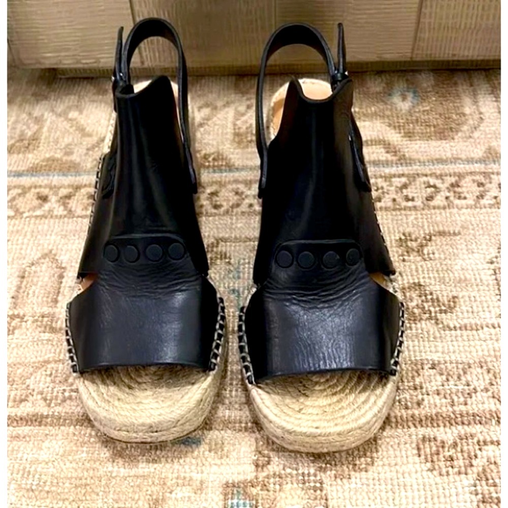 Rag and bone Black Leather sandals